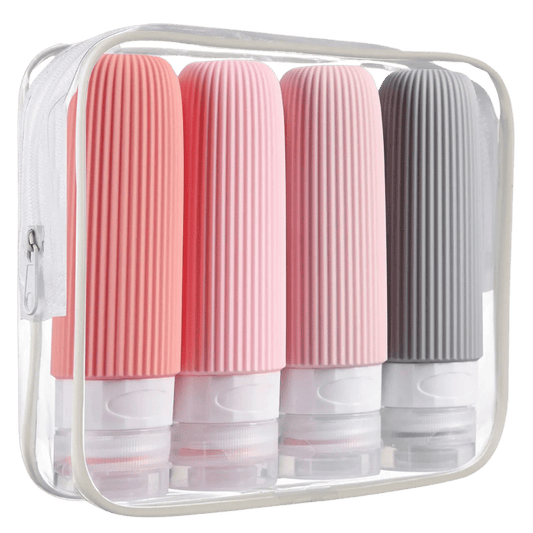 Travel Essential Bottles (4-Pack, 3oz Each)